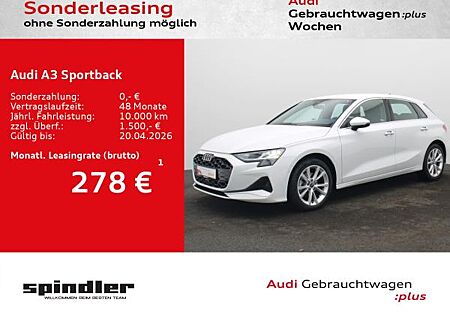 Audi A3 Sportback advanced 35TDI S-tronic / Navi, RFK