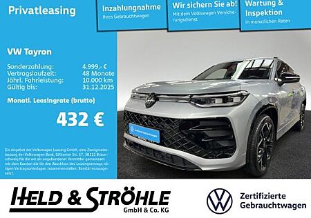 VW Tayron Volkswagen R-LINE BLACK 2.0 TDI DSG 4M AHK HuD DCC