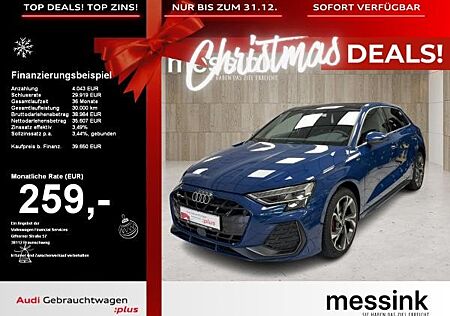 Audi A3 Sportback S-line*Leder*KAMERA*PanoDach*LED*ACC*