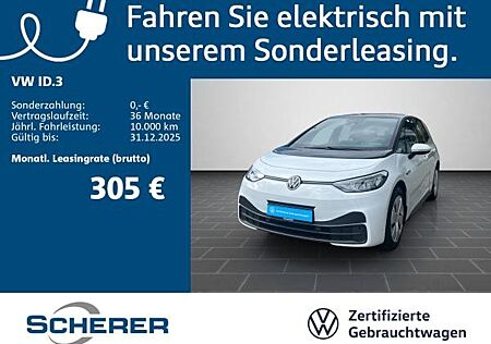 VW ID.3 Volkswagen Pro 62kWh CARPLAY KEYLESS LED NAVI PDC WÄRMEPUMPE