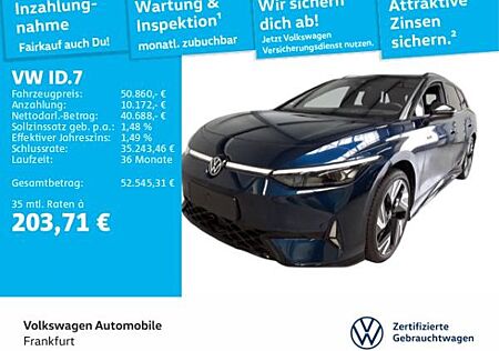 VW ID.7 Volkswagen Tourer GTX 4Motion Navi AHK IQ.LIGHT - LED-Matrix-Scheinwerfer DAB+