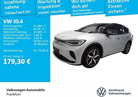 VW ID.4 Volkswagen GTX mit Entertainment-Paket 4Motion Navi IQ.LIGHT - LED-Matrix-Scheinwerfer Panoramadach DAB+
