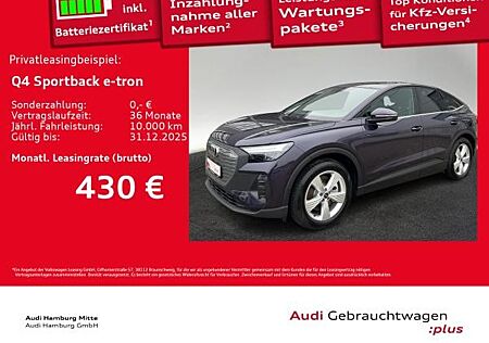Audi Q4 e-tron Q4 Sportback 45 e-tron AHK Waermepumpe