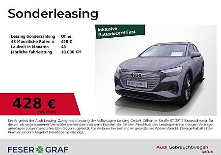 Audi Q4 e-tron 45 S line Int. ACC LED Navi Pano RüKa