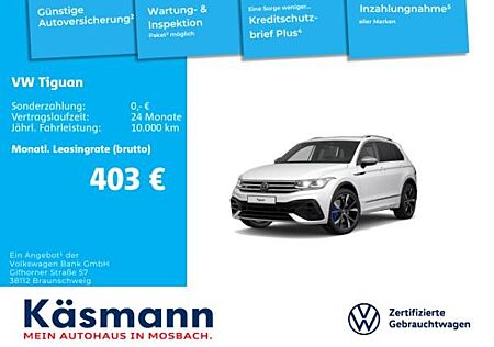 VW Tiguan Volkswagen R 4Motion AHK NAVI KAM KEYLESS INKL. WINTERRÄDER