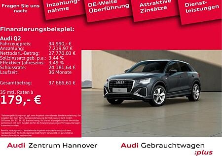 Audi Q2 35 TFSI S line Kamera LED AHK Leder virtual