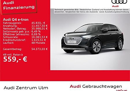 Audi Q4 e-tron 45 S-Line AHK HuD NAVI PANO RFK SONOS