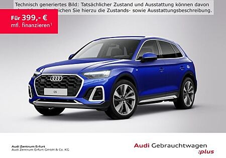 Audi Q5 55 TFSI e quattro S-tronic S line Matrix Luftfahrwerk Matrix AHK HuD ACC Totwinkel Nappa