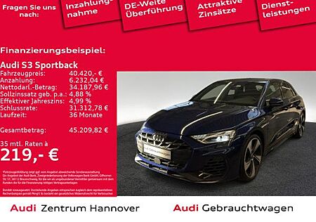 Audi S3 Sportback 2.0 TFSI quattro Navi virtual Cockpit 19-Zoll