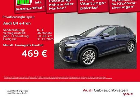 Audi Q4 e-tron 45 AHK Waermepumpe Kamera