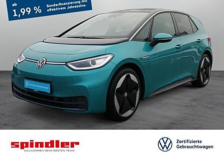 VW ID.3 Volkswagen Pro Performance Tech Pano Matrix HuD WP Nav