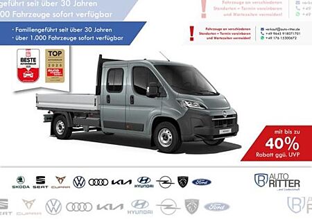 Opel Movano Pritschenwagen Doppelkabine L3 3.5t verstärkt 2.2 BlueHDi 140 6-Gang