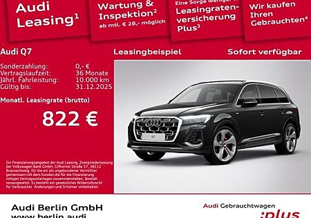 Audi Q7 S line 50 TDI qu. tiptr. AHK 360°K HUD B&O