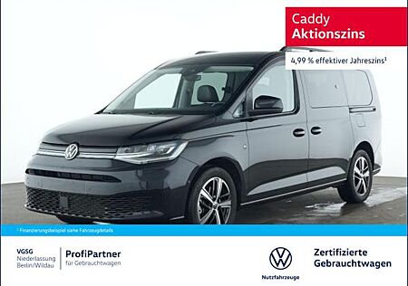 VW Caddy Volkswagen Maxi Life VorbAHK ACC AGR LED RFK Navi Klima