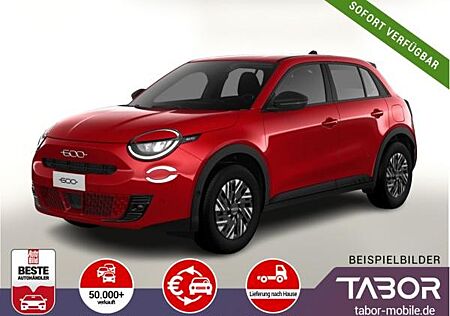 Fiat 600 MHEV AT Nav SHZ Kam Keyl 2xPDC LED CarPlay