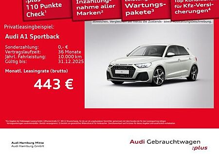 Audi A1 Sportback 30 TFSI S line S tronic Sonos Navi LED