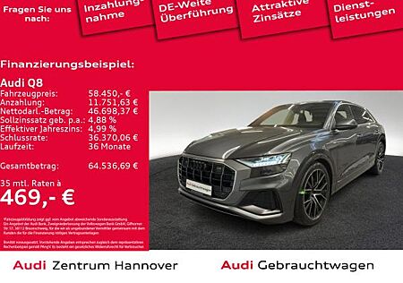 Audi Q8 S line 50 TDI quattro Head-Up Kamera HD Matrix B&O AHK