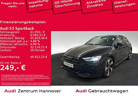 Audi S3 Sportback 2.0 TFSI S tronic Navi virtual Cockpit Optik-Paket plus 19-Zoll