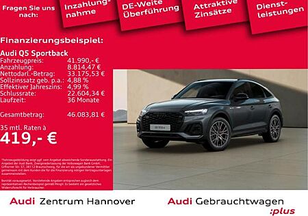 Audi Q5 Sportback S line 55 TFSIe quattro Matrix B&O Memory Navi