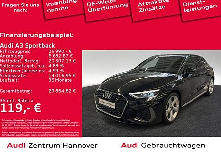 Audi A3 Sportback 30 TFSI S line Kamera virtual LED DAB