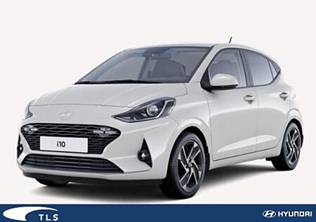 Hyundai i10 Prime "Lumen Grey" Schalter 1.2 79PS Navi, Klimaautomatik Apple CarPlay