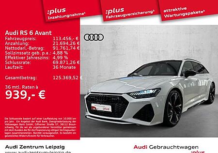 Audi RS6 RS 6 Avant perf. *Laser*AHK*HuD*Pano*280km/h*