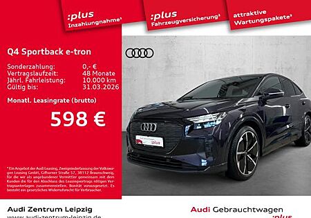 Audi Q4 e-tron Q4 Sportback 45 e-tron qu. *Matrix*AHK*HuD*Sonos*