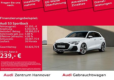 Audi S3 Sportback 2.0 TFSI Pano SONOS Kamera Navi DAB