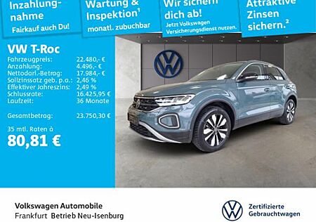 VW T-Roc Volkswagen 1.0 TSI Goal Navi Spurwechselassistent Sitzheizung DAB+