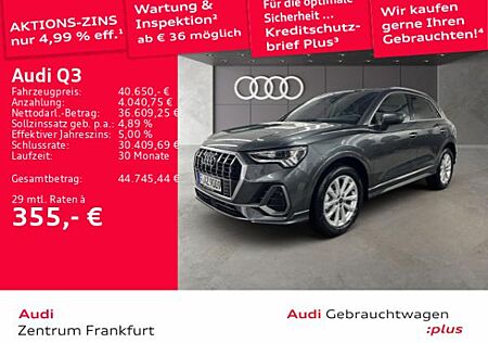 Audi Q3 35 TFSI S tronic S line LED Tempomat DAB VC PDC Sitzheizung