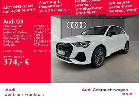 Audi Q3 35 TFSI S tronic S line Matrix-LED Navi DAB VC PDC