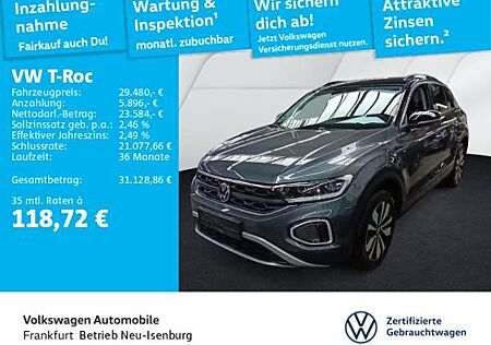 VW T-Roc Volkswagen 2.0 TDI DSG Goal Navi AHK Spurwechselassistent Rückfahrkamera DAB+
