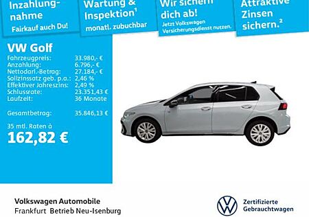 VW Golf Volkswagen VIII 2.0 TDI DSG R-Line Navi Sprachassistent LED Heckleuchten DAB+