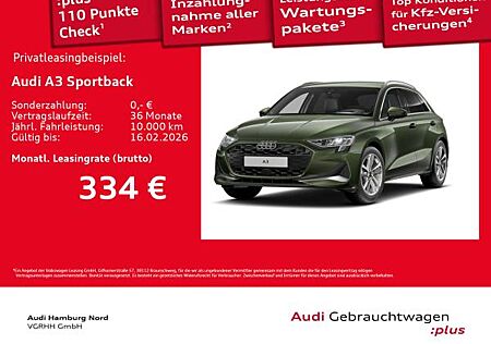 Audi A3 Sportback 30 TFSI S tronic Navi AHK Standhzg