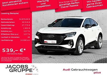 Audi Q4 e-tron 45 e-tron edition S line Sportback Black+/Pano