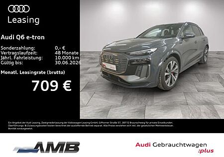 Audi Q6 e-tron S line AHK/Matrix/HuD/Pano/360°/05.30Garantie