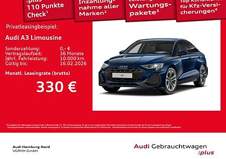 Audi A3 Limousine 30 TFSI S line S tronic AHK Sound