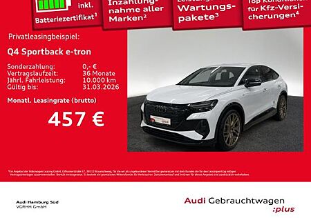 Audi Q4 e-tron Q4 Sportback 45 e-tron qu S LINE-EDITION/SONOS