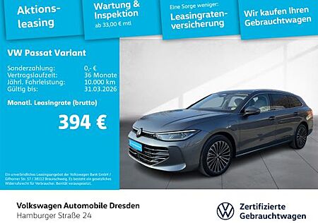 VW Passat Volkswagen Elegance 1.5 TSI eHybrid IQ.LIGHT AHZV