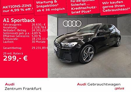Audi A1 Sportback 25 TFSI advanced S tronic LED DAB VC Tempomat