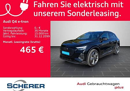 Audi Q4 e-tron 55 kWh SHZ RFK Navi ACC el. Klappe VKZ-Erk.