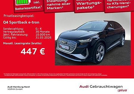 Audi Q4 e-tron Q4 Sportback e-tron 45 S line AHK Nav Matrix ACC