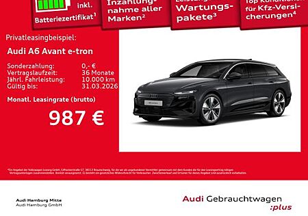 Audi A6 e-tron A6 Avant e-tron performance Pano AHK LED