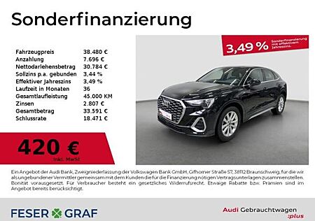 Audi Q3 Sportback S line 35 TDI S S tronic Rfk Navi L