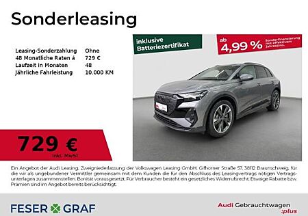 Audi Q4 e-tron S line 45 quattro AHK Pano Matrix 360°
