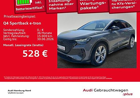 Audi Q4 e-tron Q4 Sportback 45 e-tron S line Matrix Navi ACC