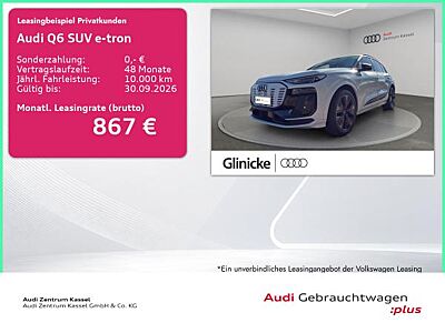 Audi Q6 e-tron Q6 SUV e-tron qu S line Matrix LED HuD B&O Pano
