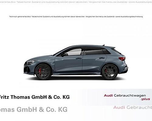 Audi RS3 RS 3 Sportback 280kmh RSAbgas RS Ext. MLED