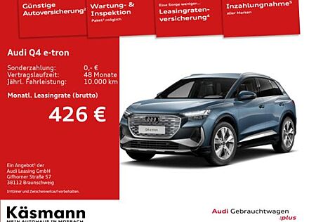 Audi Q4 e-tron 45 *WINTERRÄDER* 2xS line AHK HUD 360° MATRIX