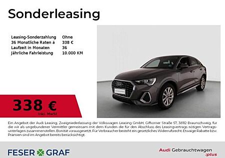 Audi Q3 Sportback 35 TDI S line Ext/LED/Navi/Leder/R-